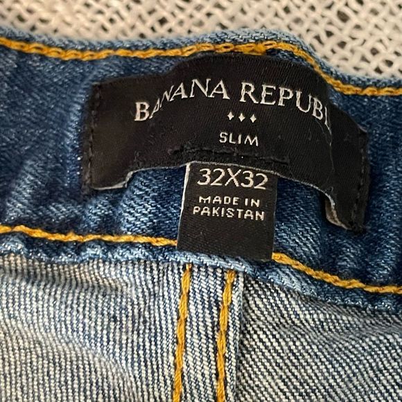 Vintage Banana Republic jeans 32x32. Distressed great condition - Picture 13 of 16